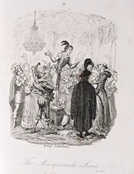 La scena del ballo in maschera, da 